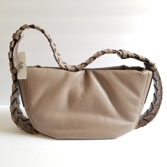 Stella McCartney Puff Shoulder Bag Moss Tan - Picture 7 of 16